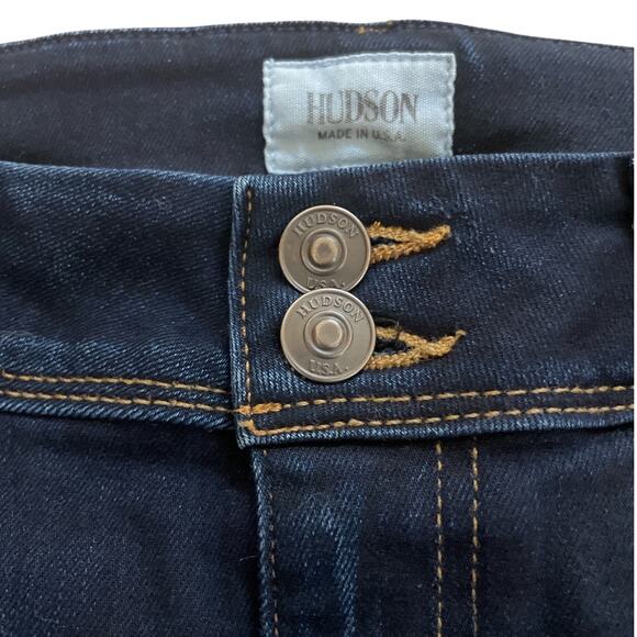 Hudson Beth Midrise Baby Boot Jeans Dark Rinse Size 31 - Picture 7 of 12